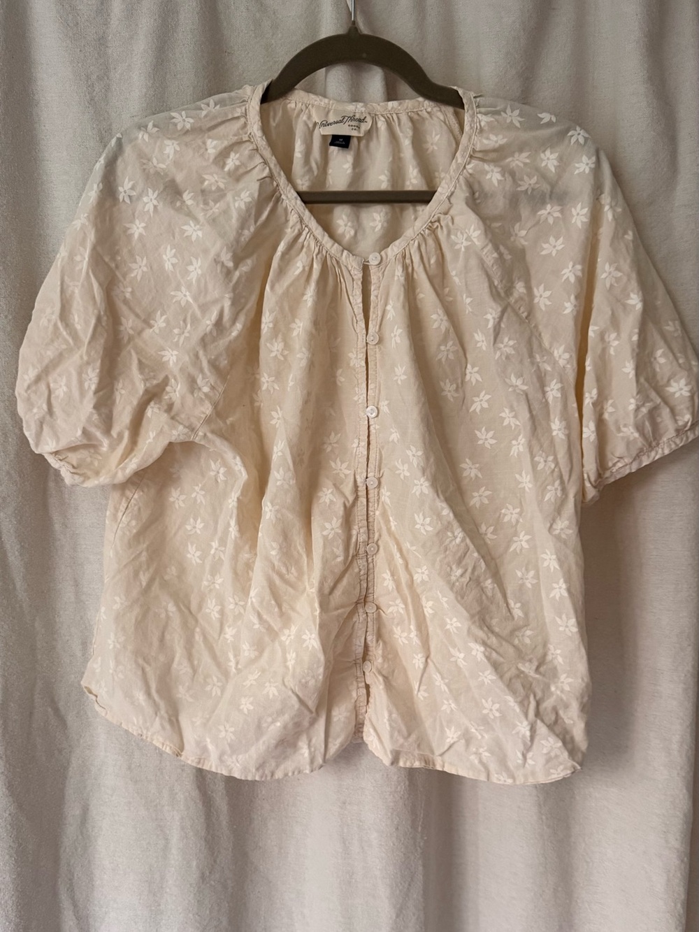 Universal Thread Cotton Boho Button up Blouse